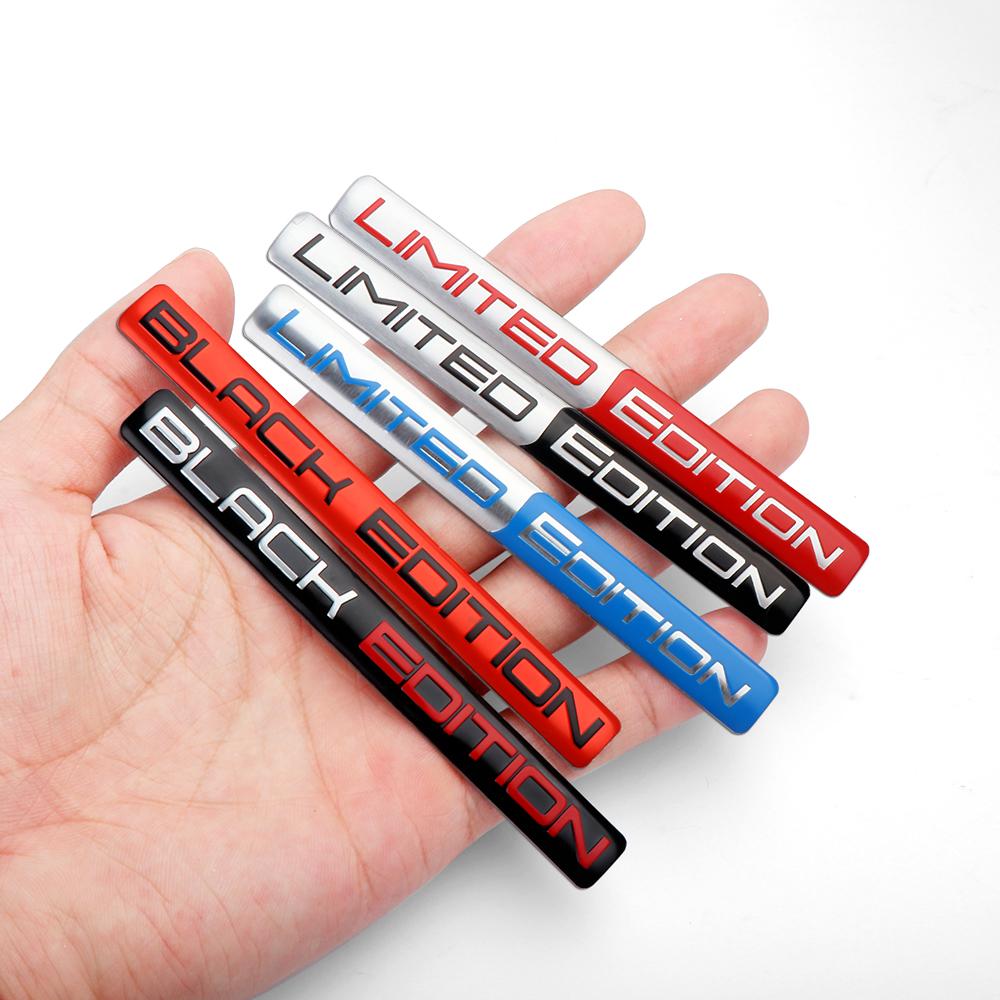 2Pcs 3D Metal Aluminum Car Body Side Fender Limited Edition Emblem Sticker Auto Decoration for Axela Atenza CX-3 CX-5 CX-8 MS