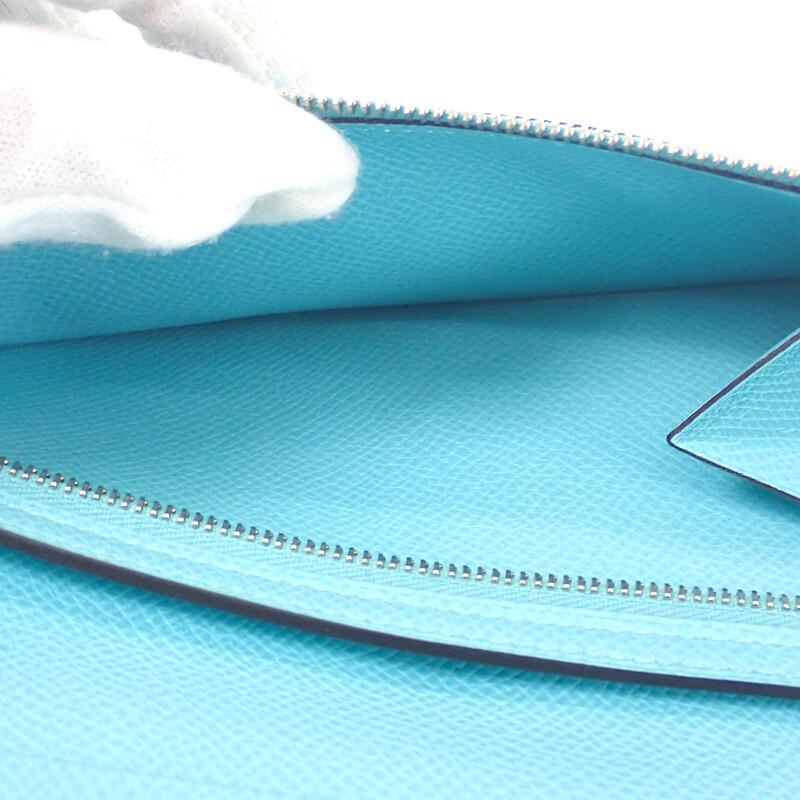 HERMES   Purse Blue Atoll Epsom Women