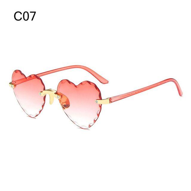 

Модные солнцезащитные очки в форме сердца, женские солнцезащитные очки с градиентом и сердечком, модные вечерние очки для косплея, оттенки UV400