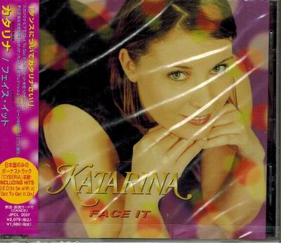 CD CATALINA - FACE IT JPCL2007 JPT Records 1998 Japan ObiDance & Electronica Used