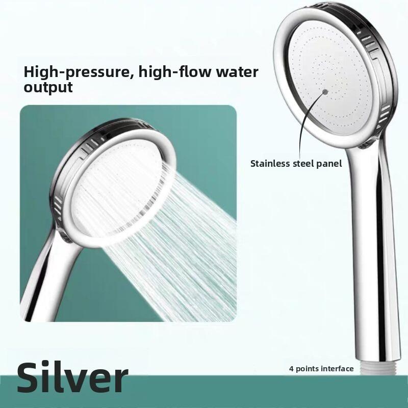 Душевая лейка с 300 отверстиями для ванной комнаты, квадратная душевая лейка с улучшенным напором, водосберегающая душевая лейка