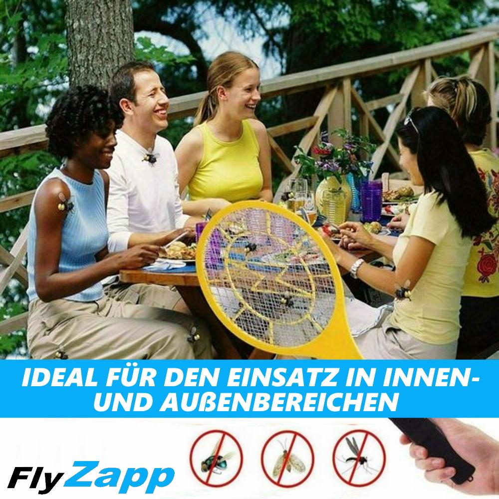 FlyZap elektryczna packa na muchy pułapka na muchy pułapka na komary komary wachlarz na muchy