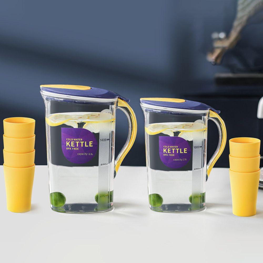 Heat Resisttant Water Pitcher Large Capacity Water Pot BPA Free Cold Water Kettle  Summer