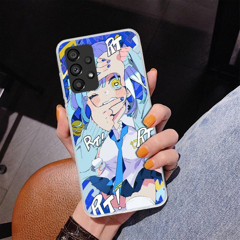 Süßes Anime-Mädchen INS Handyhülle Für Samsung Galaxy A17 A16 A15 A14 A13 A57 A56 A55 A54 A53 A37 A36 A35 A34 A33 A26 A25 A24 A23 Ga