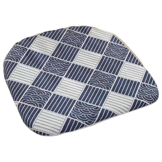 Non-Slip Breathable Dining Cushion Machine Washable Living Room Kitchen Chair Seat Mat Super Soft Hip Protective Cotton Linen Seat Cushion Household