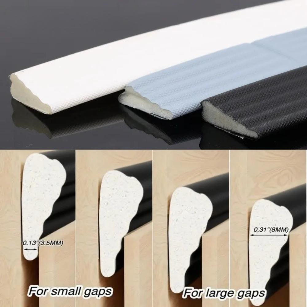 3M Self Adhesive Foam Window Sealing Strip Door Seal Soundproof Windproof Weather Stripping Insect Prevention for Door Gap