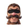 Novelty Old Man Face Ski 3D Full Print Full Face Winter Windproof, Sunglasses Not Included