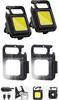 LED COB Work Mini Mini USB Keychain Ultra Compact and 800 High 4 Lighting IPX4 Strong Emergency Lighting for Outdoor Activities Such As Disaster Power