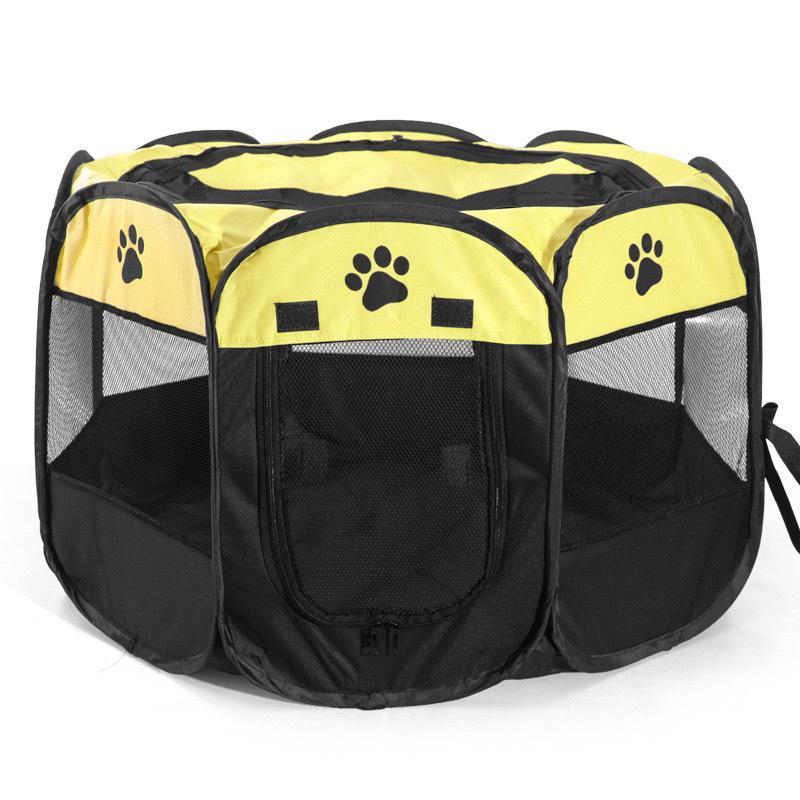 Cat Delivery Room: Universal Enclosed Octagonal Tent for Cats and Dogs, Labor Package & Pet Bed