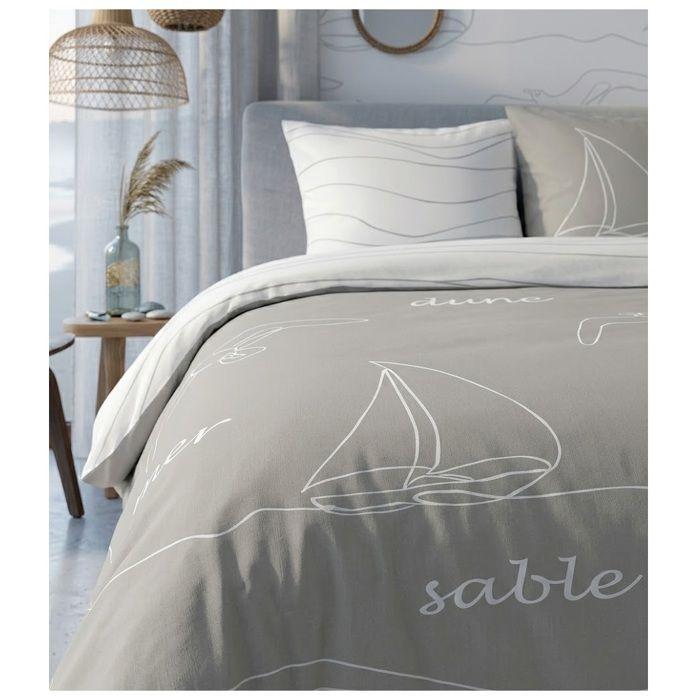 Parure de lit 240 x 220 cm Terre et mer