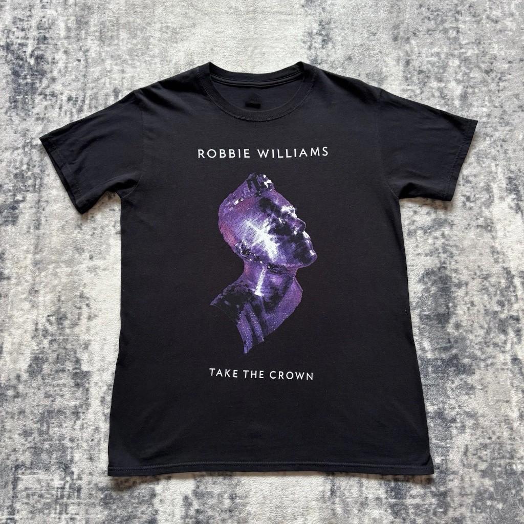 Rare Robbie Williams Take The Crown 2013 Tour T-shirt S to 5XL UR744 XXL