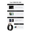 Mcdodo USB-C to USB-C cable PD 100W fast charging Type-C cable MacBook i-Pad i-Phone 16/15 Xperia Galaxy Pixel Switch Compatible with Android etc.