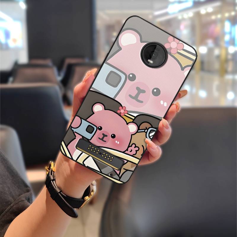 Cartoon Stoßfestes Handyhülle Für MOTO Z4 Play Graffiti Modedesign Wasserdicht Schmutzabweisend Anti-Knock TPU Langlebig