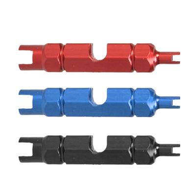Bicycles Valves Wrench For Easy Tire Valves Removal And Installation Lightweight Aluminum Alloy Repair Tool