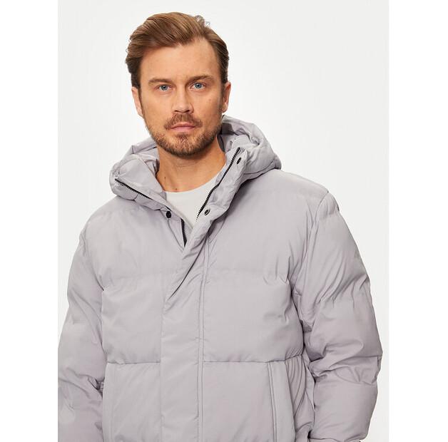 Winter Jacket 4F 4FWAW24TDJAM479, Grey, Loose Fit