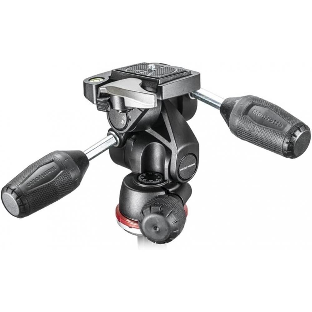 Manfrotto Mh804 3w Basic 3 Way Head With 804 Adapt Quick Release Plate