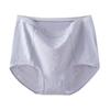 Plus Size Women's Spring and Summer Three Dimensional Jacquard Cotton Antibacterial Briefs
