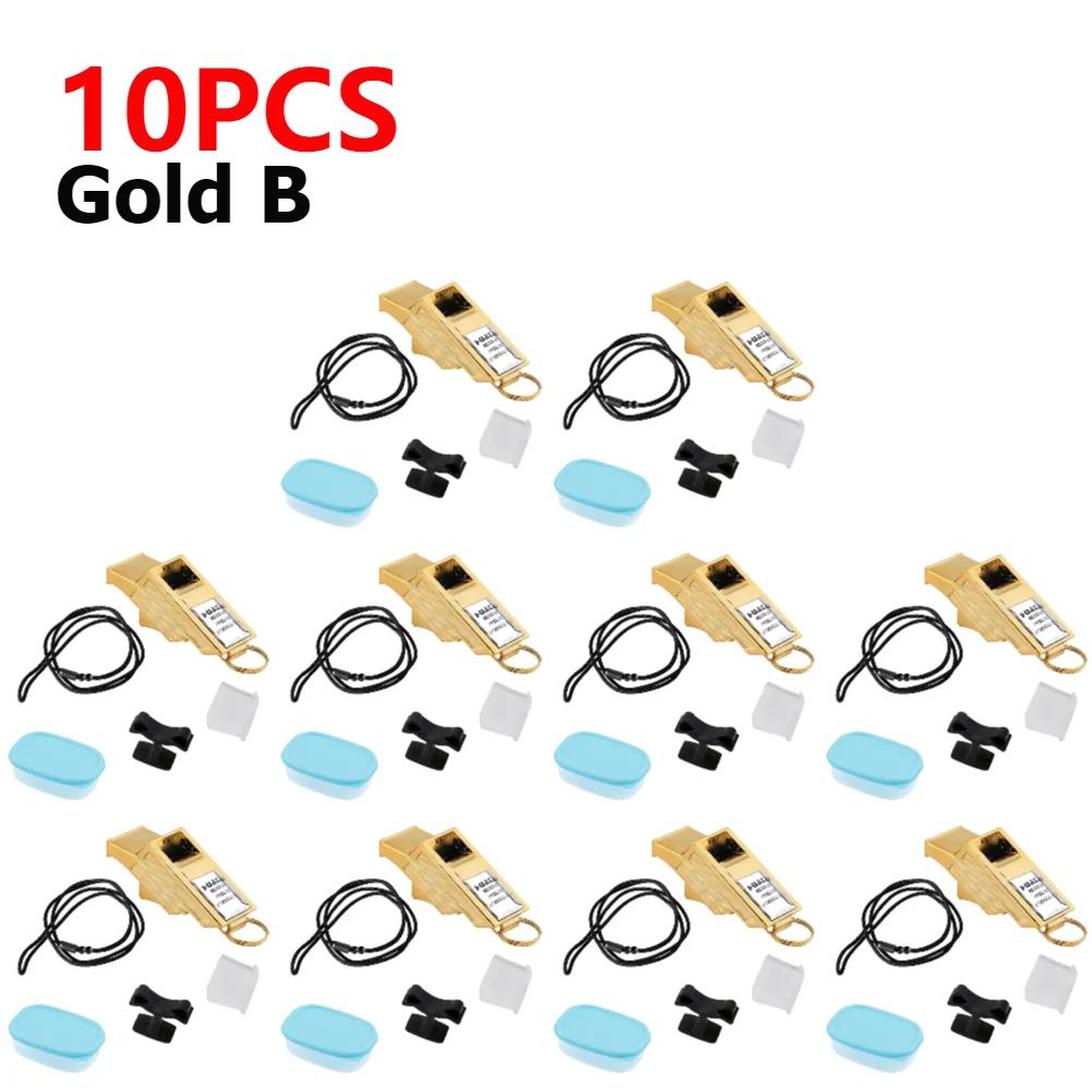 1-10PCS Professional Soccer Referee Whistle Coaching Basketball Football Whistles Seedless Plastic Whistles Basketball Whistles