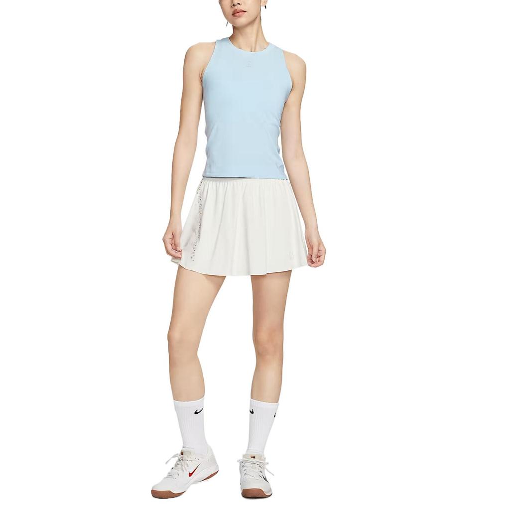 Nike Women's Dri-FIT Tennis Tank Top Light Blue FZ6658-441