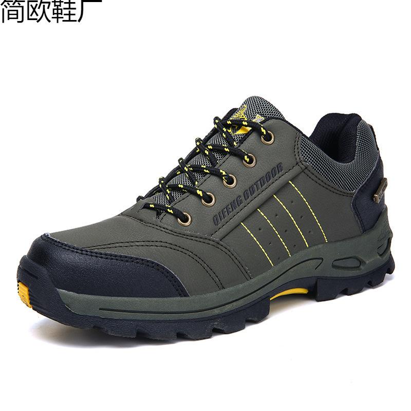 Autumn and winter large size outdoor warm hiking shoes sports shoes dad hiking shoes leisure travel men