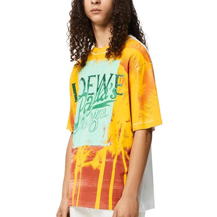 Loewe Palm Print T Shirt H616Y22X43-1952