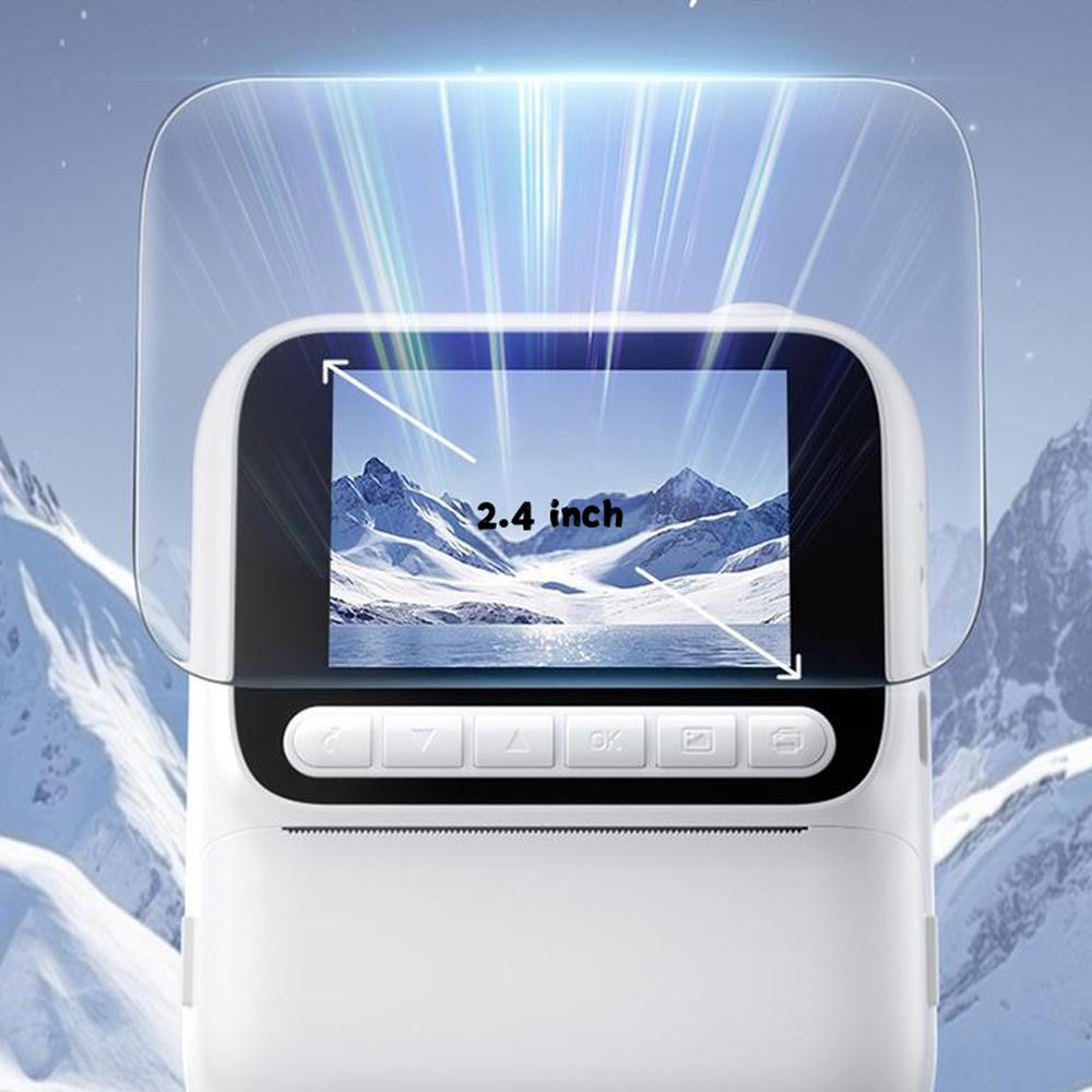 Kids Instant Camera Color Printing Camera 32GB 1080P Thermal Print Digital Camera Print Photo Video Games Music Children Gift