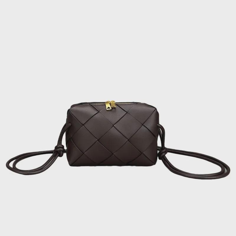 2024 Fashion Knot Hand-Woven Cowhide Crossbody Bag