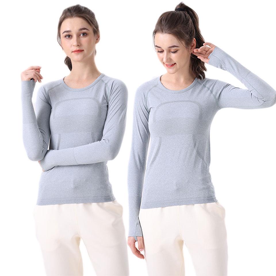 Damen 2.0 Yoga Langarm Schnelltrocknendes T-Shirt - Hochelastisch, Slim Fit für Laufen & Pilates.