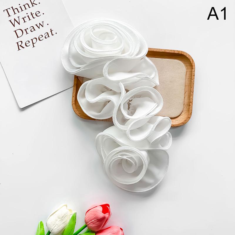 

30*14 см 3D цветочное украшение ручной работы цветочная нашивка своими руками на грудь цветок швейная аппликация для свадебного платья аксессуары