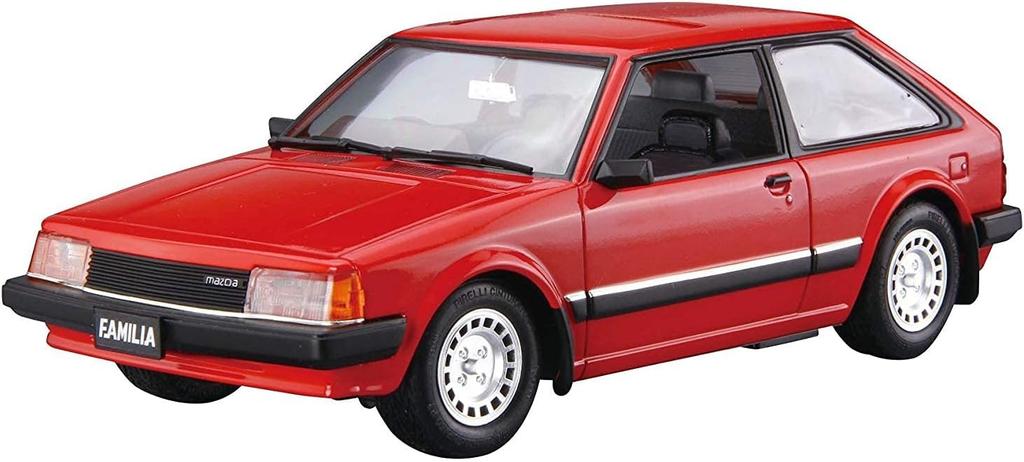 Aoshima Bunka Kyozai (AOSHIMA) The Model Car Series 1/24 Mazda BD Familia XG '80 Plastic Model