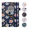 A5 Mid-Year 2026-2027 English-Chinese Planner: Weekly Notebook with Custom Logo.