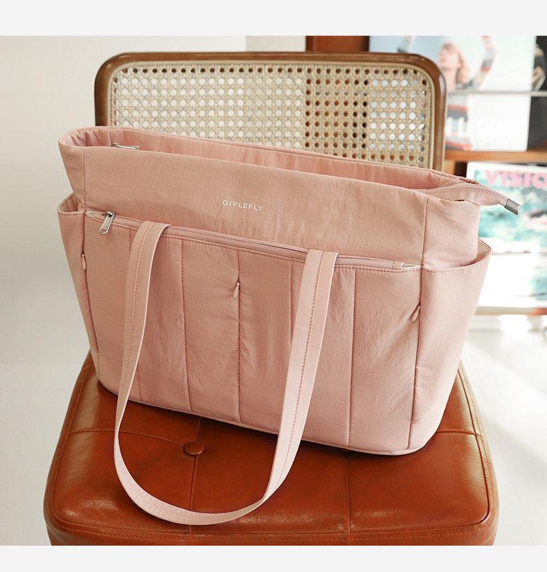 2026 Women's Urban Commute Tote: Large Capacity, Simple, Versatile Japanese-Korean Style Shoulder Bag