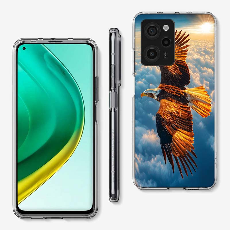 Soaring Eagle Hunting Cover Phone Case For Xiaomi Poco M8 M7 M6 M4 M3 X7 X6 X4 Pro F7 Ultra M5S Mi 14 14T 15 15T 12T 10T Pro 12S
