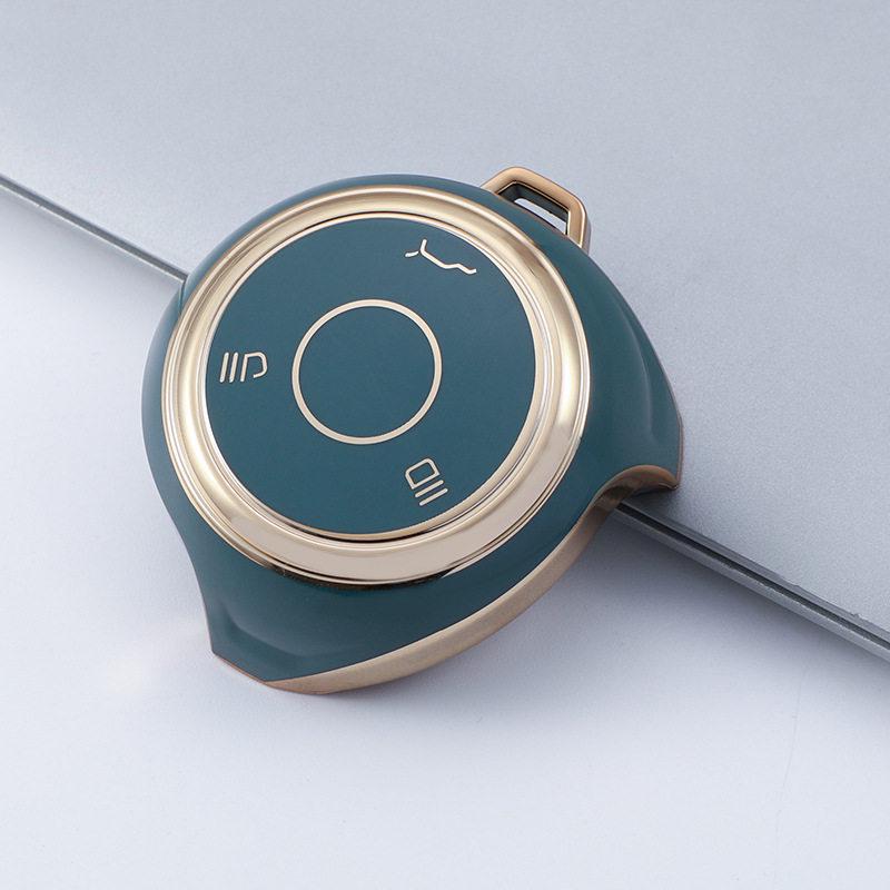 Nezha V/U Pro Gold-Edged Key Cover: Stylish Protective Case for New Energy Vehicle