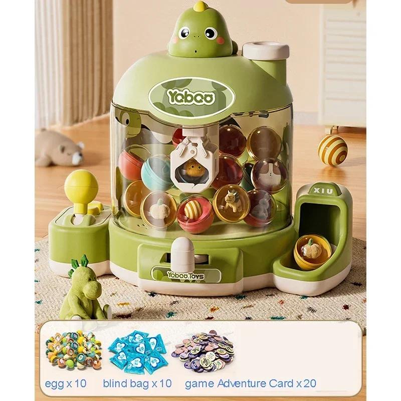 Нетоксичная детская машина с захватом кукол, автомат с клешней для кукол, аркадный кран-захват, машина с музыкой и освещением, мини-автомат для кукол, игрушка, рождественский подарок