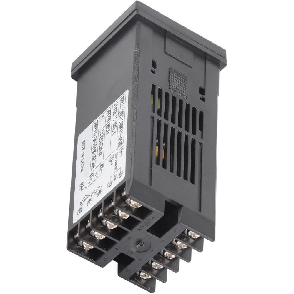 PID Temperature Controller, 0℃-50℃ Alarm REX-C100 Digital Intelligent Thermostat LED PID Temperature Controller AC110V-240V