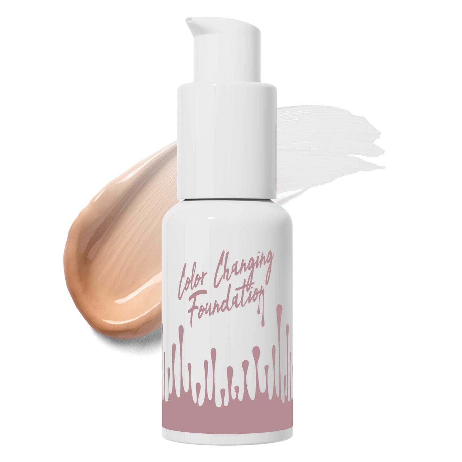 

Warm Skin Tone Foundation Brightening Concealer Foundation Waterproof No Makeup Off Dry Skin No Powder 30ml