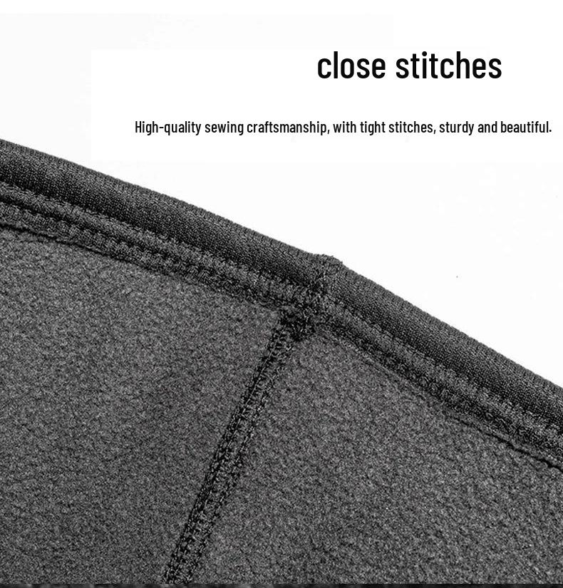 Camouflage Fleece-Lined Winter Balaclava for Cold Weather Cycling