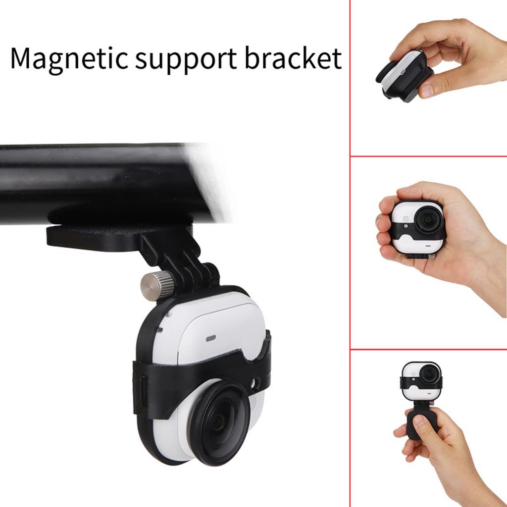 Magnetic Mount for Go Ultra Clip Holder Cycling Tabletop Base Adjustment Camera Cold Shoe Mount Bracket Accessories