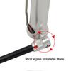 Mini Aluminum Bike Pump 100 PSI Hand Air Inflator For Cycling Frames Portable With Presta