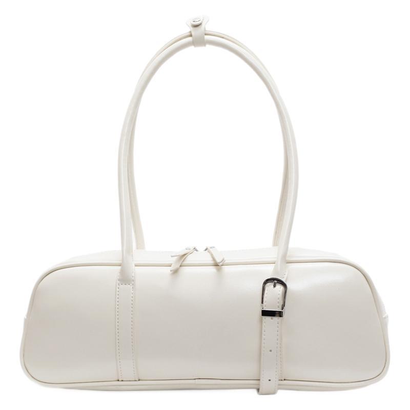 2025 New Underarm Bag Female Senmeng Fashion Niche Design Single Shoulder Handbag Women's French Baguette Bag