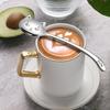 Cat Face Coffee Spoon, 304 Stainless Steel Cute Hanging Spoon with Curved Tail, Long Handle, Stirring Spoon for Mug Cup, Coffee Milk Tea Dessert Gift