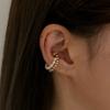 Ear Cuff Bracelet Earrings Fashion Earrings Ggd Two-line Ball and Pearl Magnet X (2 Pieces)