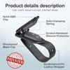 Veharvim Sunglass Holder For Car (2 Pack, One-Handed Operation, Gentle & Secure Hold, Silicone Padded, Universal Fits Sunglass And Car Visor) -