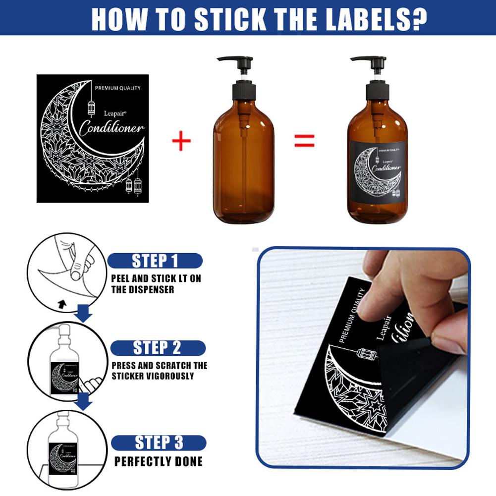 Hand Pump Soap Dispenser Shampoo Body Wash Essential Oil Shower Gel Container Gift Muslim Ramadan Decoration Household