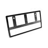 Tsuchiya Yac Car Exterior Accessories License Plate Frame Black PF-403