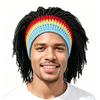 Hat Hand Crocheted Wool Wig Hat Event Party Funny Wool Hat JDU