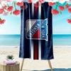 New York Rangers2 Print Beach Towel, Large Soft Quick Dry Towel for Beach Camping Swimming