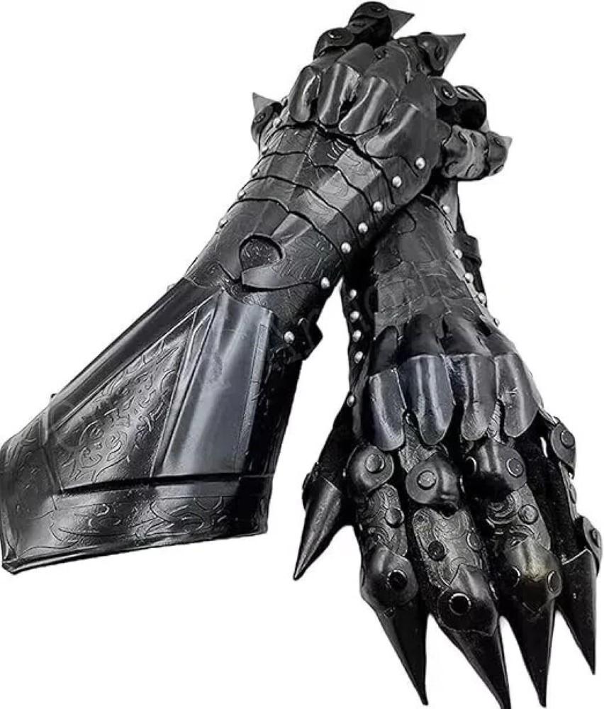 Medieval Steel Nazgul Gloves Costume Gauntlets Armor