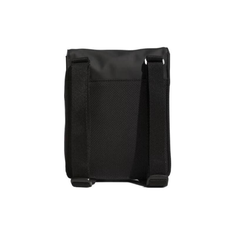 Adidas Recycled Artificial Leather Crossbody Bag Shoulder Bag Regular Unisex Black Adidas IK7300